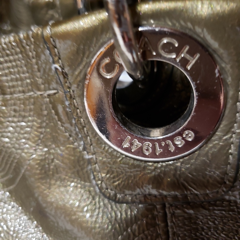 Authentic Coach Purse - Picture 6 of 7